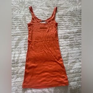 Abercrombie & Fitch orange tank sz Medium